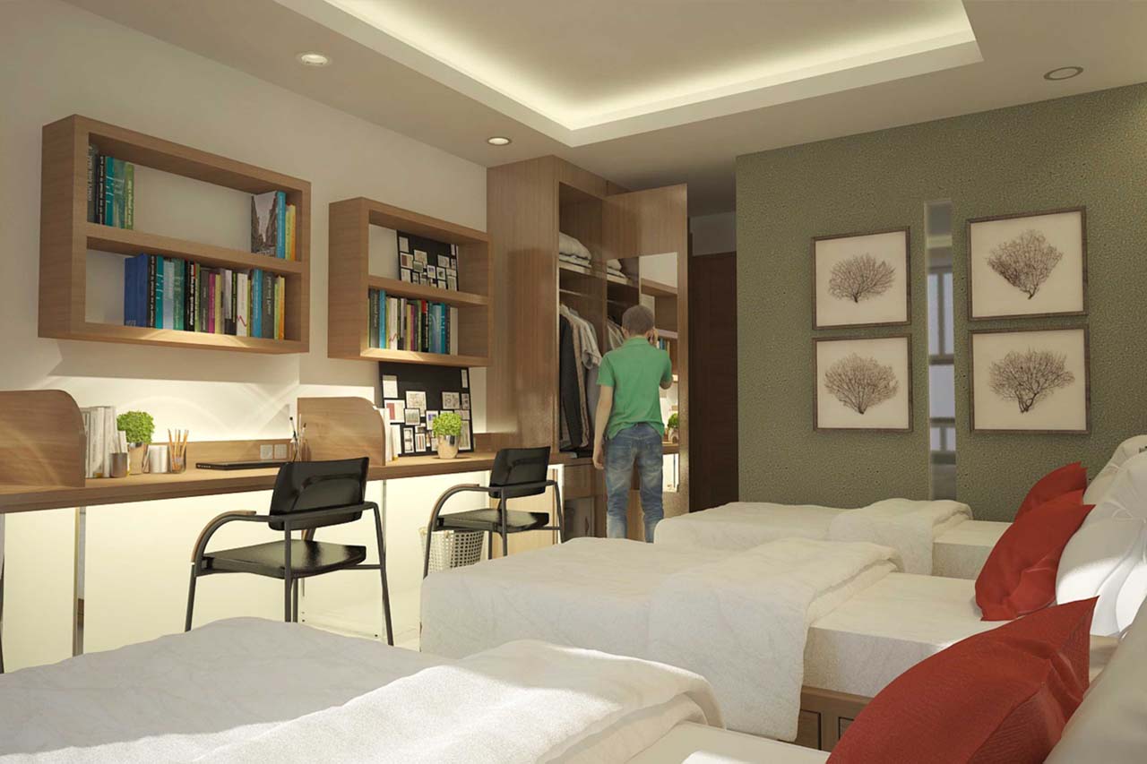Kamar Siswa Boarding School